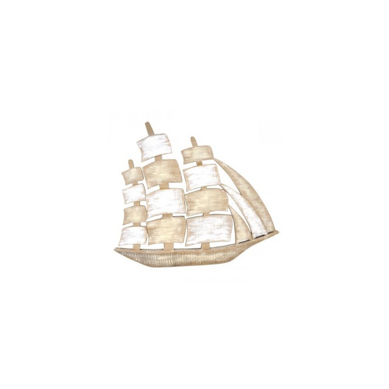 DÉCORATION MURALE : BATEAU EN BOIS, design, modern DÉCORATION MURALE : BATEAU EN BOIS, design, modern