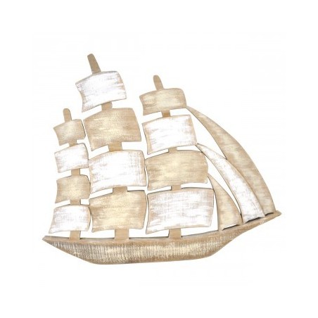 DÉCORATION MURALE :  BATEAU EN BOIS, design, modern