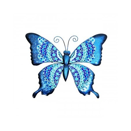 DÉCORATION MURALE : PAPILLON BLEU, design, modern