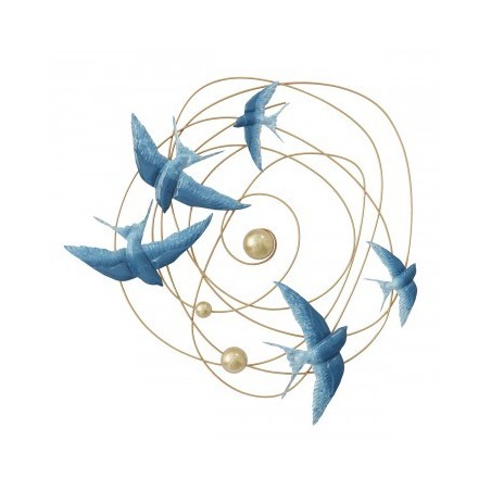 DÉCORATION MURALE : 5 OISEAUX, design, modern