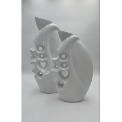 VASE DECORATIF : VASE OVALE NATALIA, design, modern, différentes couleurs et tailles