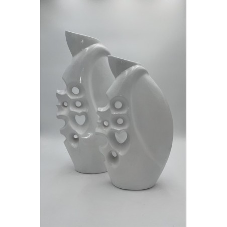 VASE DECORATIF : VASE OVALE NATALIA, design, modern, différentes couleurs et tailles