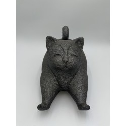 STATUE : CHAT QUI S'ÉTIRE