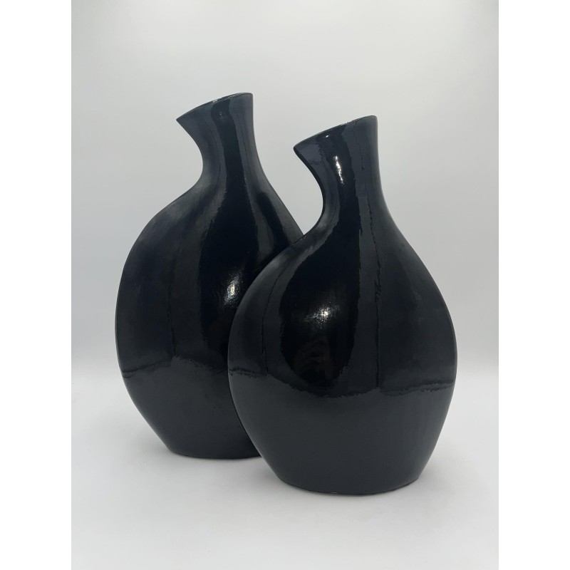 VASE DECORATIF : VASE OVALE PLAT, design, modern VASE DECORATIF : VASE OVALE PLAT, design, modern