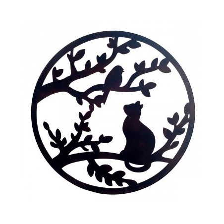 DÉCORATION MURALE : ARBRE CHAT, design, modern