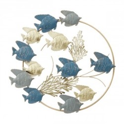 DÉCORATION MURALE : POISSONS ROND, design, modern