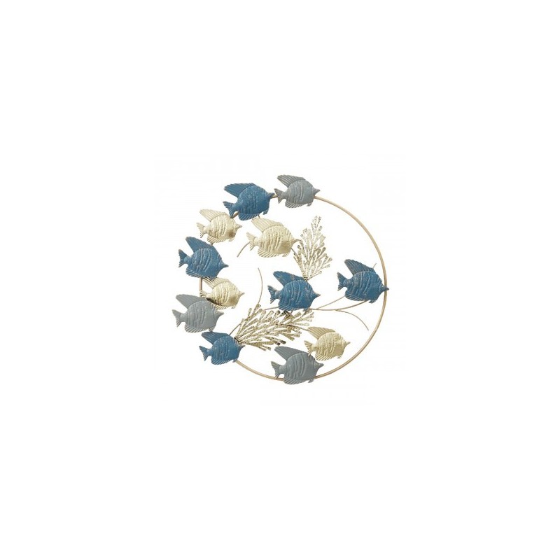DÉCORATION MURALE : POISSONS ROND, design, modern DÉCORATION MURALE : POISSONS ROND, design, modern