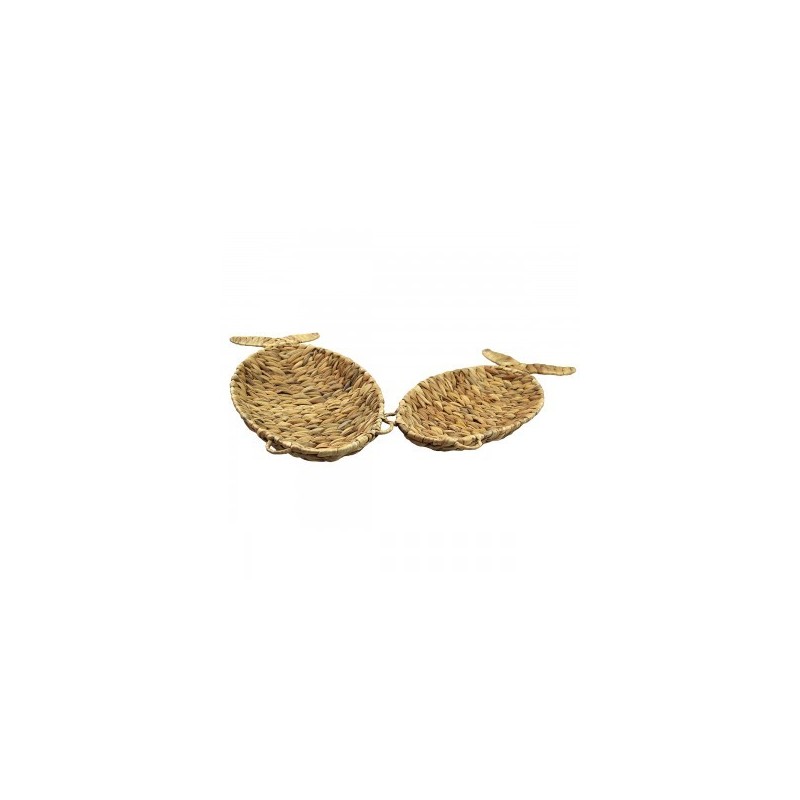 VANNERIE : SET 2 PLATEAUX POISSONS, design, modern VANNERIE : SET 2 PLATEAUX POISSONS, design, modern