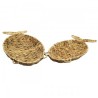 VANNERIE : SET 2 PLATEAUX POISSONS, design, modern