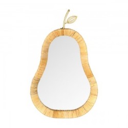 VANNERIE : MIROIR POIRE, design, modern