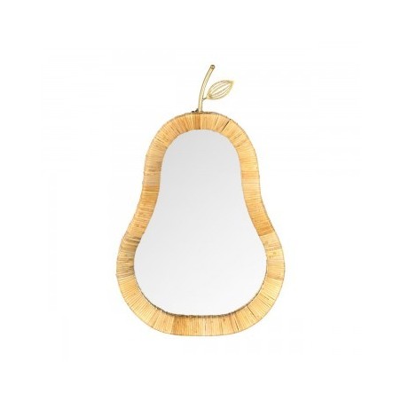 VANNERIE : MIROIR POIRE, design, modern