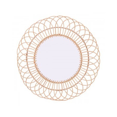 VANNERIE : MIROIR CIRCULAIRE, design, modern