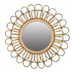 VANNERIE : MIROIR EN BAMBOU, design, modern