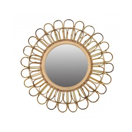 VANNERIE : MIROIR EN BAMBOU, design, modern