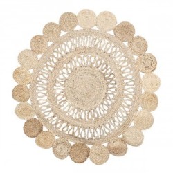 VANNERIE : TAPIS PETITS RONDS, design, modern