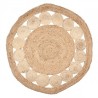VANNERIE : TAPIS PETITS RONDS 90CM, design, modern