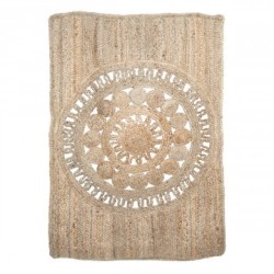 VANNERIE : TAPIS TRESSÉ JUTE, design, modern