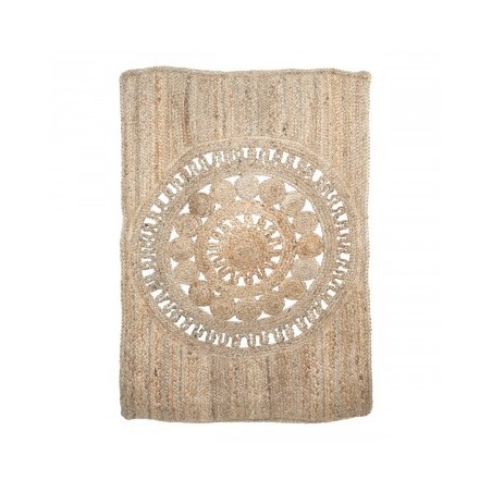 VANNERIE : TAPIS TRESSÉ JUTE, design, modern