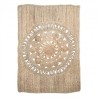 VANNERIE : TAPIS TRESSÉ JUTE, design, modern