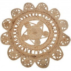 VANNERIE : TAPIS FLEUR, design, modern