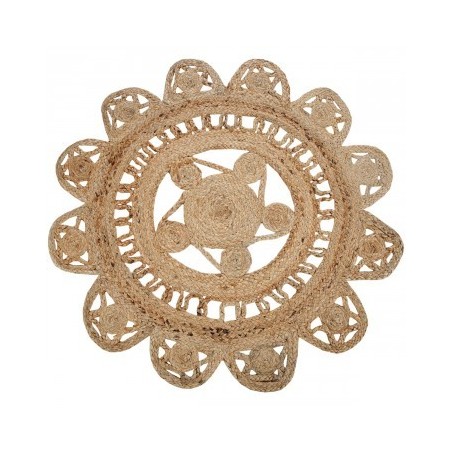 VANNERIE : TAPIS FLEUR, design, modern