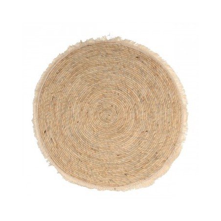 VANNERIE : TAPIS ROND, design, modern