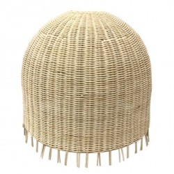 VANNERIE : LAMPE POMPON, design, modern