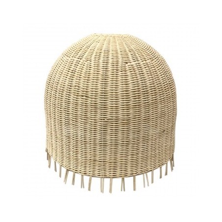 VANNERIE : LAMPE POMPON, design, modern