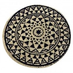 VANNERIE : DESSOUS DE PLAT NOIR, design, modern