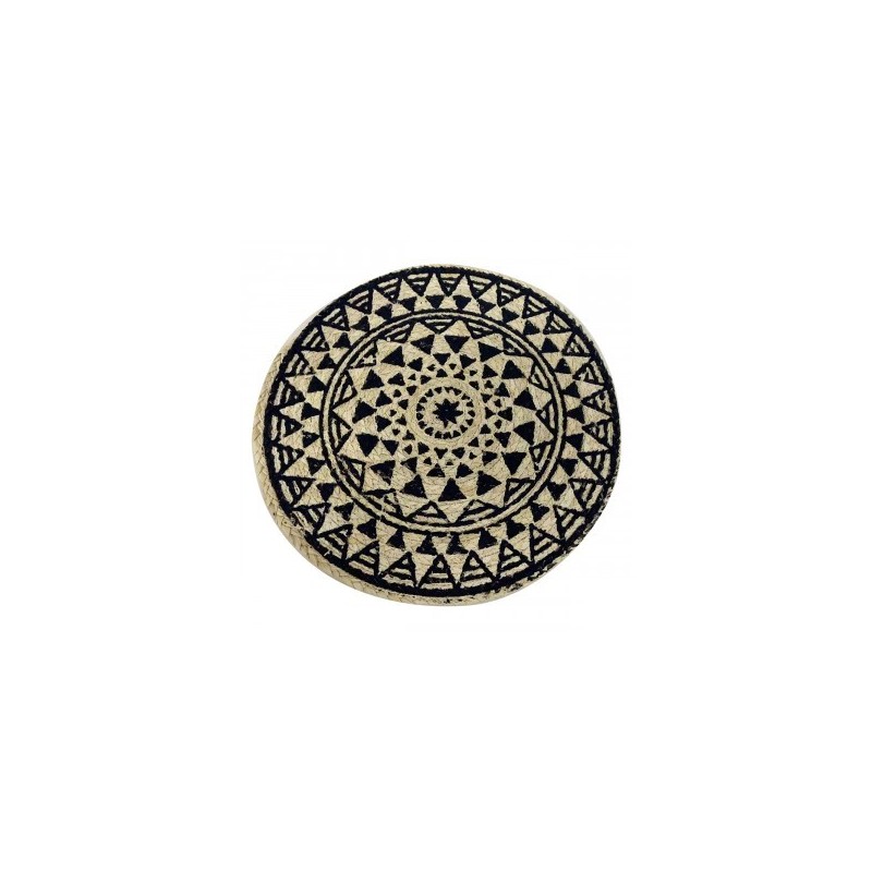VANNERIE : DESSOUS DE PLAT NOIR, design, modern VANNERIE : DESSOUS DE PLAT NOIR, design, modern