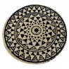 VANNERIE : DESSOUS DE PLAT NOIR, design, modern