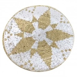 VANNERIE : DESSOUS DE PLAT BLANC, design, modern