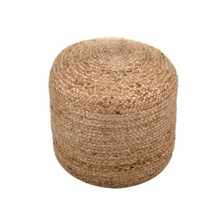 VANNERIE : POUF JUTE, design, modern