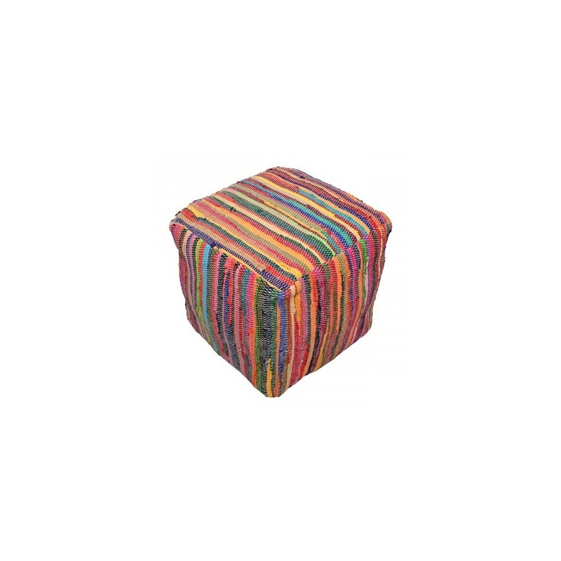 VANNERIE : POUF MULTICOLORE, design, modern VANNERIE : POUF MULTICOLORE, design, modern