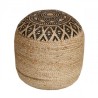 VANNERIE : POUF NOIR, design, modern