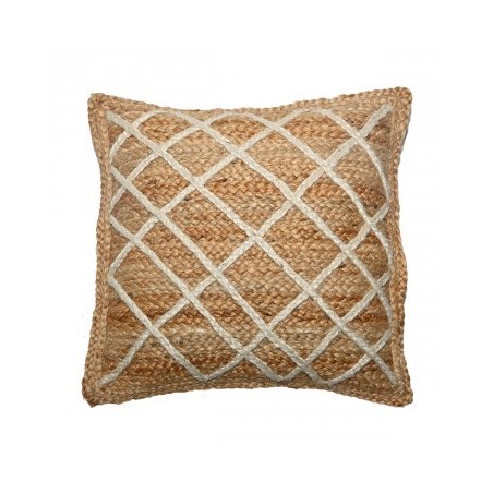 VANNERIE : COUSSIN QUADRILLÉ, design, modern