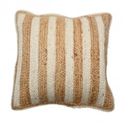 VANNERIE : COUSSIN RAYÉ, design, modern