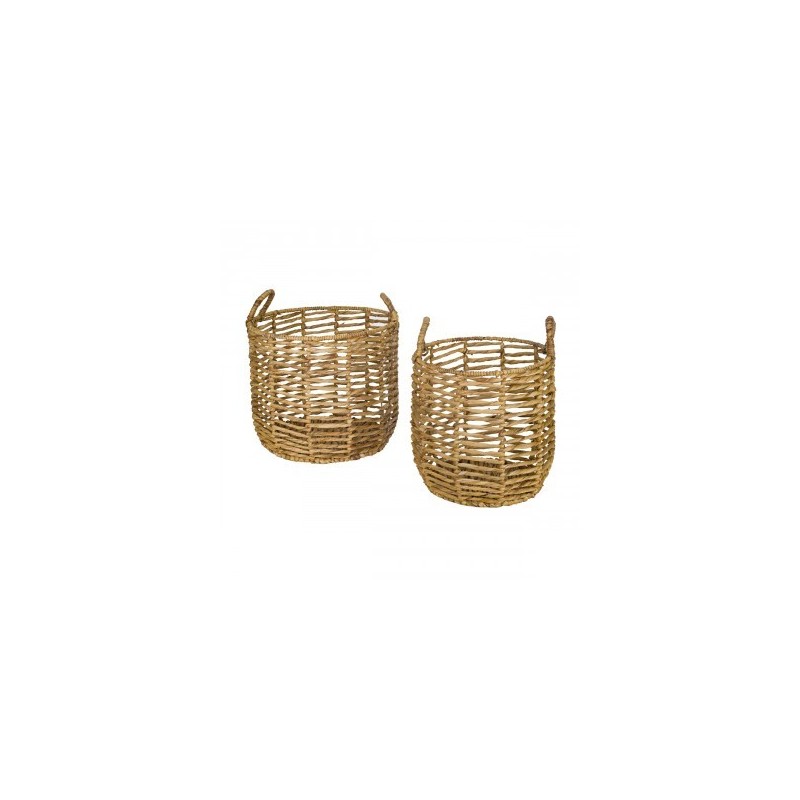 VANNERIE : SET 2 PANIERS ANSE , design, modern VANNERIE : SET 2 PANIERS ANSE , design, modern