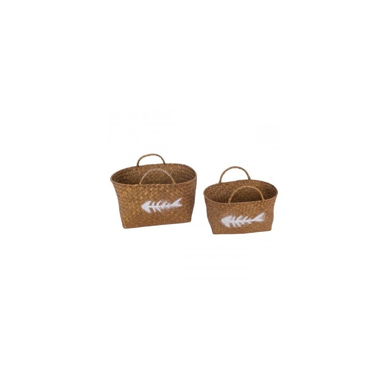 VANNERIE : SET 2 SACS PANIERS , design, modern VANNERIE : SET 2 SACS PANIERS , design, modern