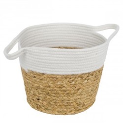 VANNERIE : PANIER BLANC, design, modern
