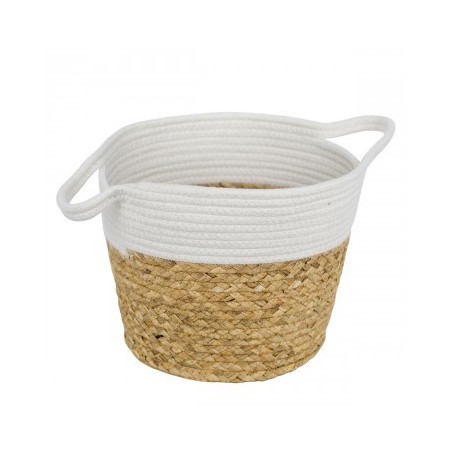 VANNERIE : PANIER BLANC, design, modern