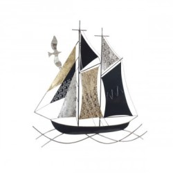 DÉCORATION MURALE : BATEAU NOIR, design, modern