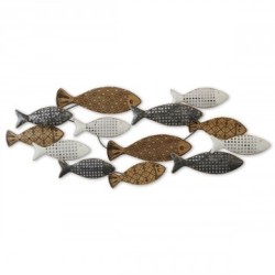 DÉCORATION MURALE : POISSON BOIS, design, modern