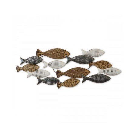 DÉCORATION MURALE : POISSON BOIS, design, modern