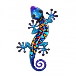 DÉCORATION MURALE : PETIT LEZARD BLEU, design, modern