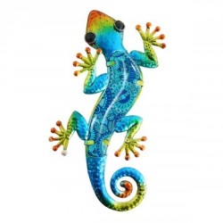 DÉCORATION MURALE : PETIT LEZARD MULTICOLORE, design, modern