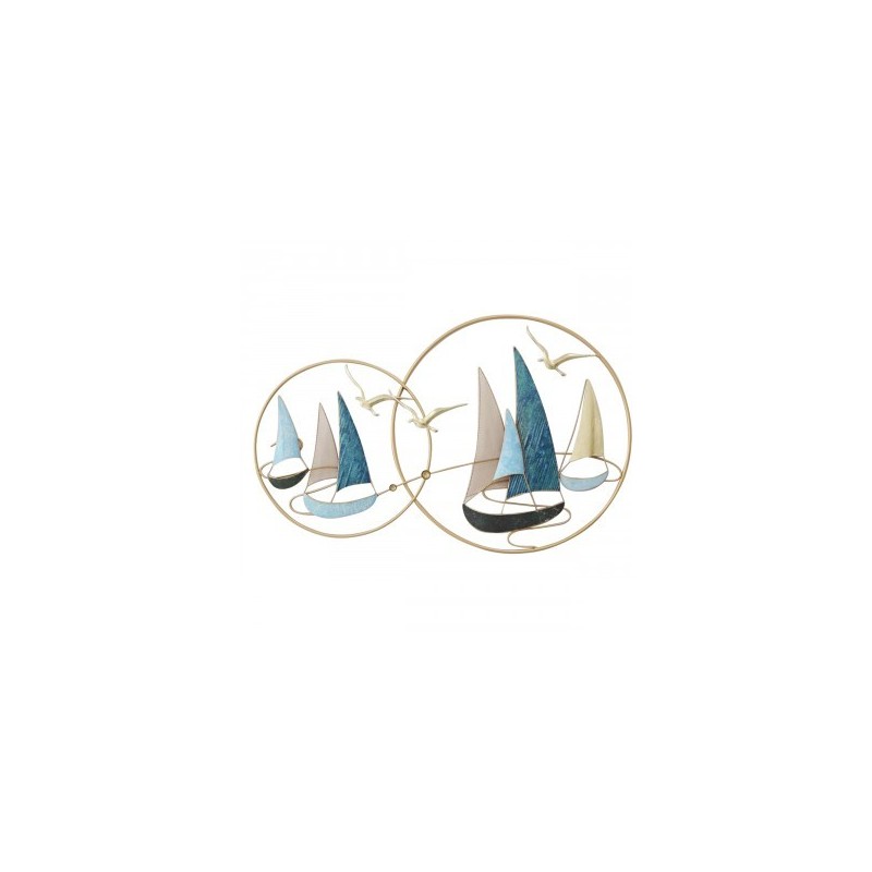 DÉCORATION MURALE : BATEAU CERCLE, design, modern DÉCORATION MURALE : BATEAU CERCLE, design, modern