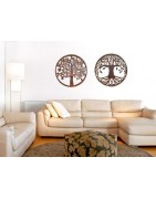 DECOS MURALES : Retrouvez une sélection de décos murales de toutes formes, tailles et coloris pour égayer votre intérieur, à accrocher aux murs, en métal.
